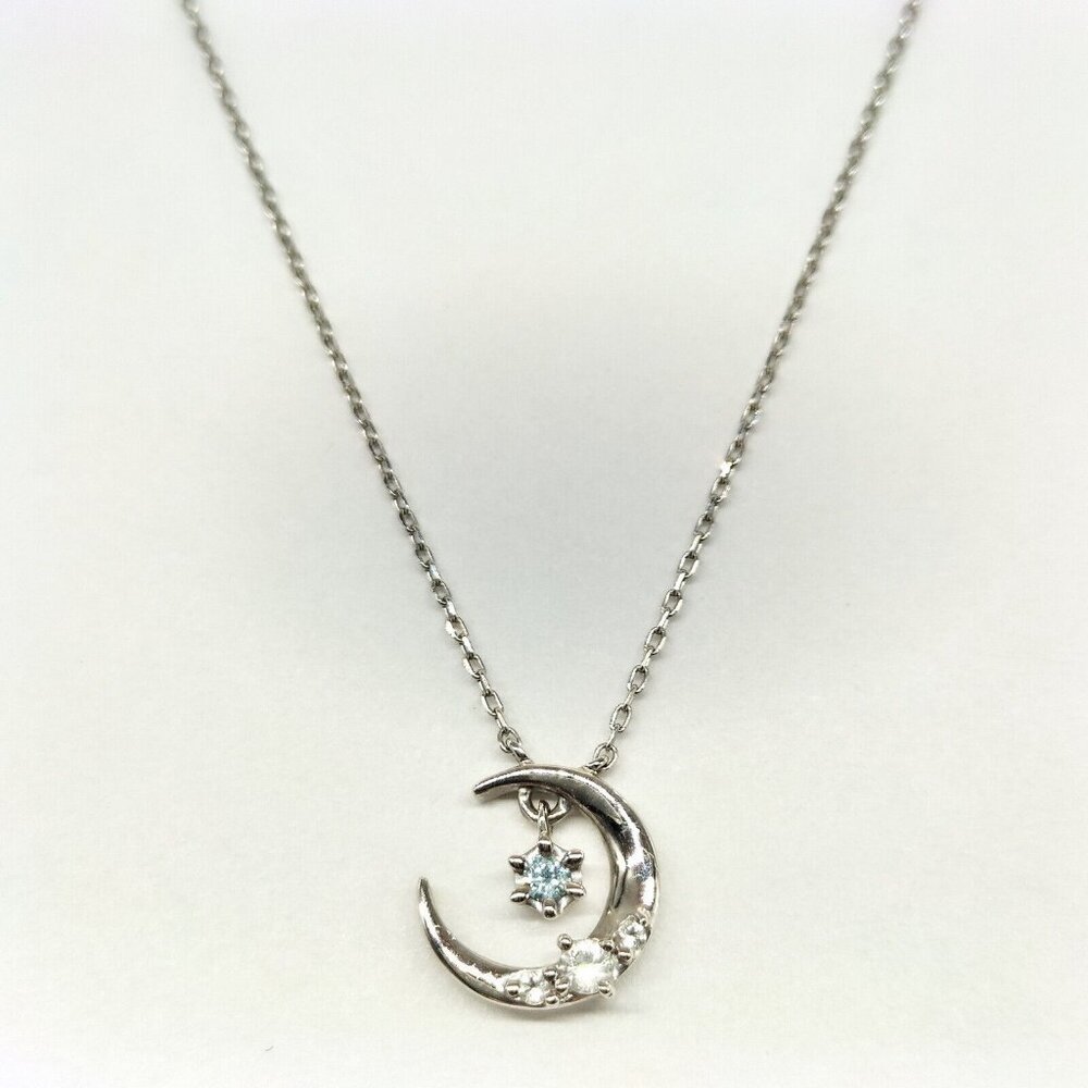 Jewelry Necklace Topaz White Gold 1314065